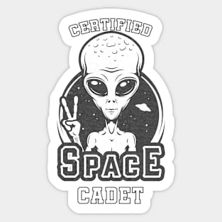 Total Space Cadet Dude Sticker